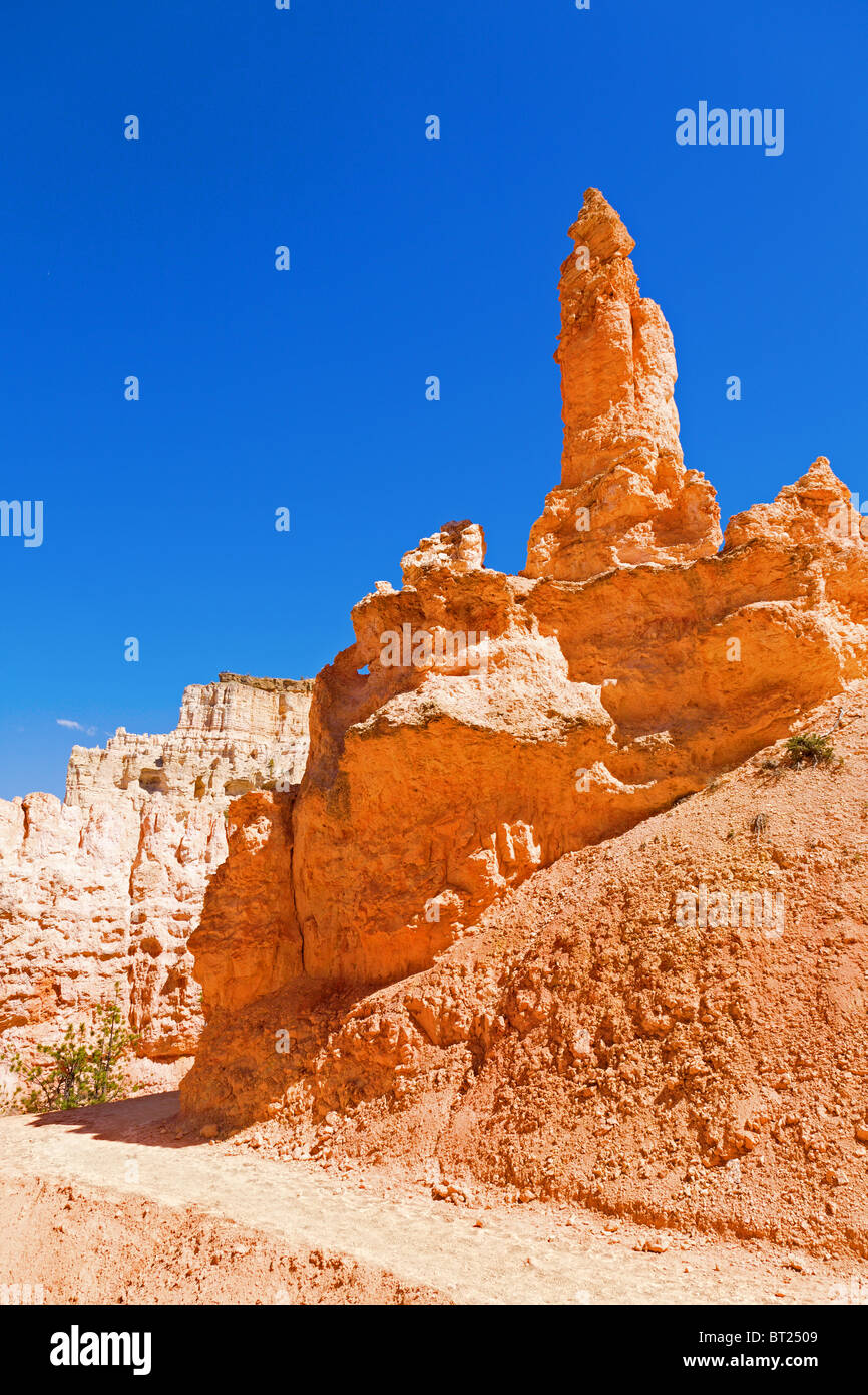 Rock formations in Bryce Canyon Stock Photo