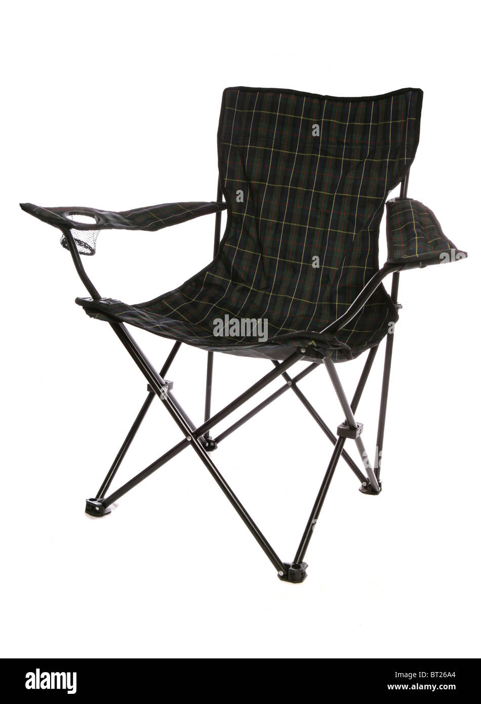 fold up chair studio cutout Stock Photo Alamy