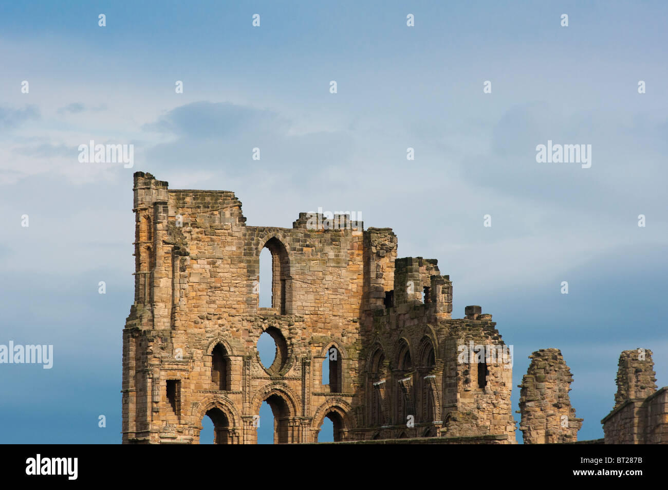 Picturesque ruins of Tynemouth Priory, Tynemouth, Tyne and Wear, England, UK. Stock Photo