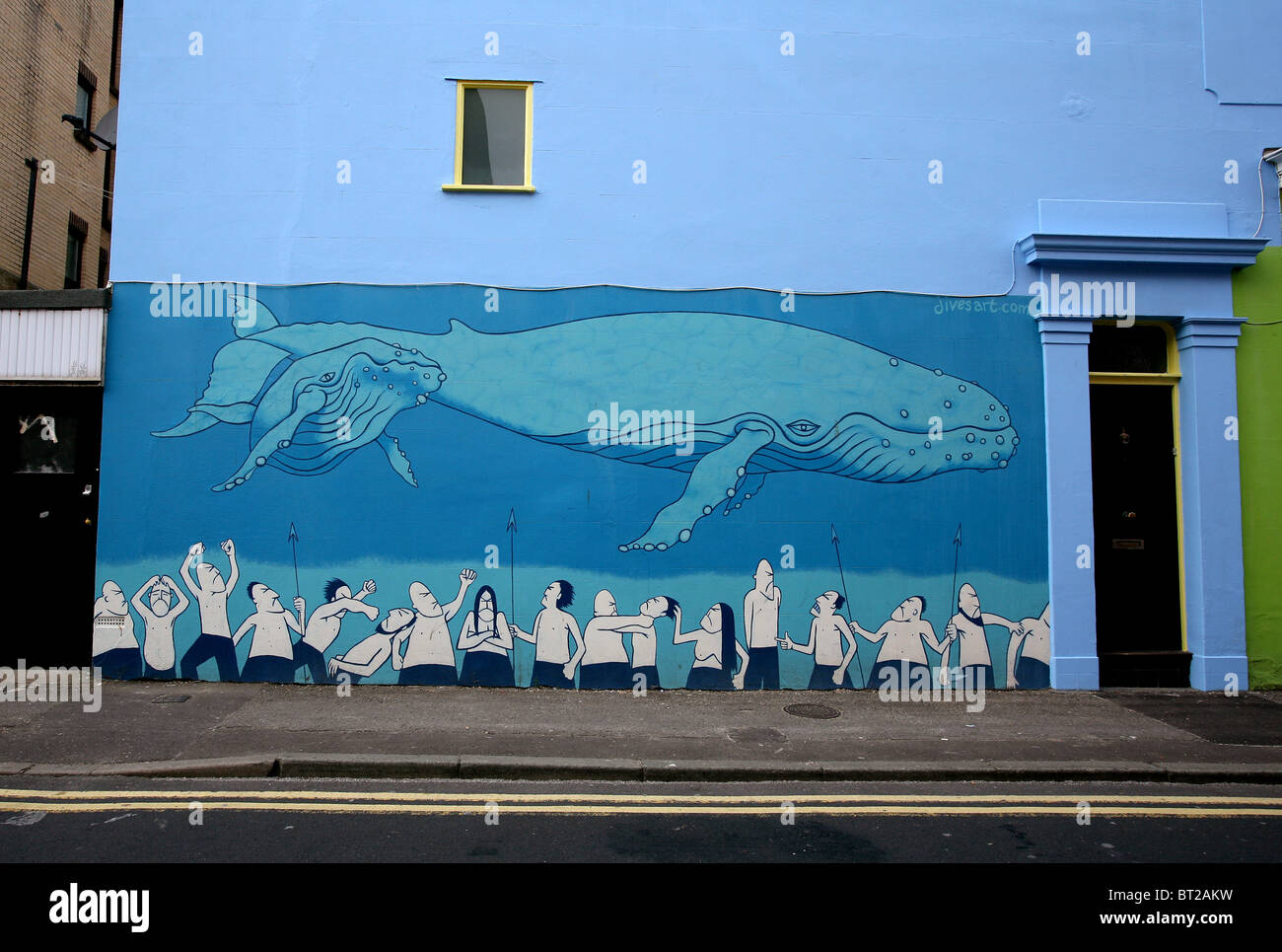 Street art in Brighton, UK Stock Photo Alamy