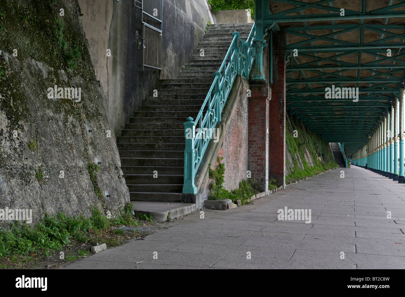 Victorian iron archways brighton hi-res stock photography and images