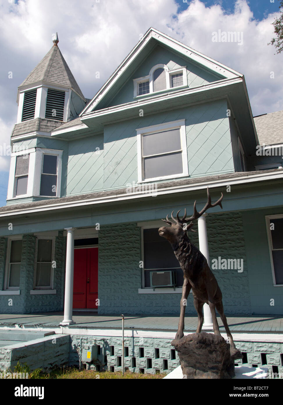 Victorian style Elks Lodge in Sanford, Florida Stock Photo