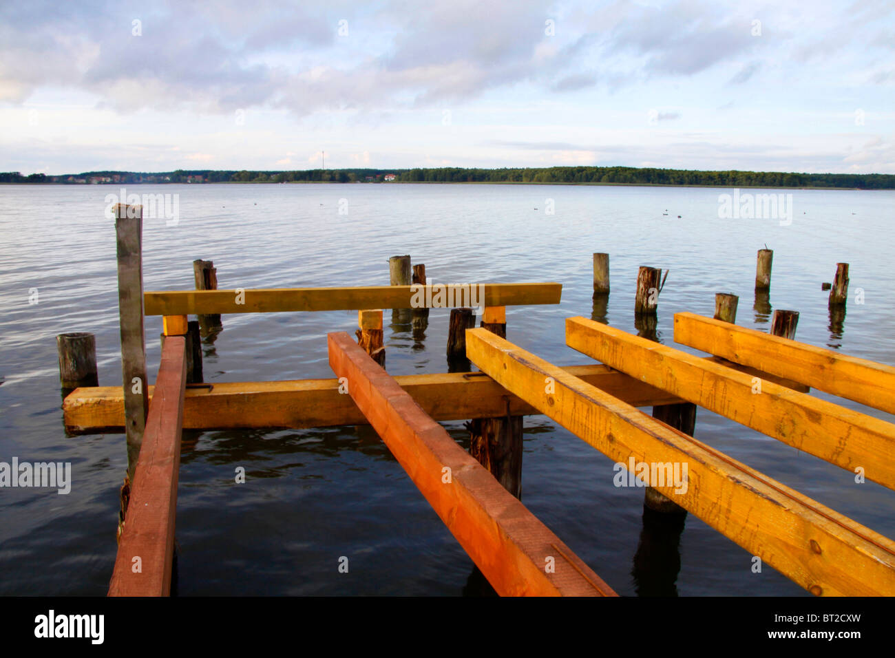The old wharf Stock Photo - Alamy
