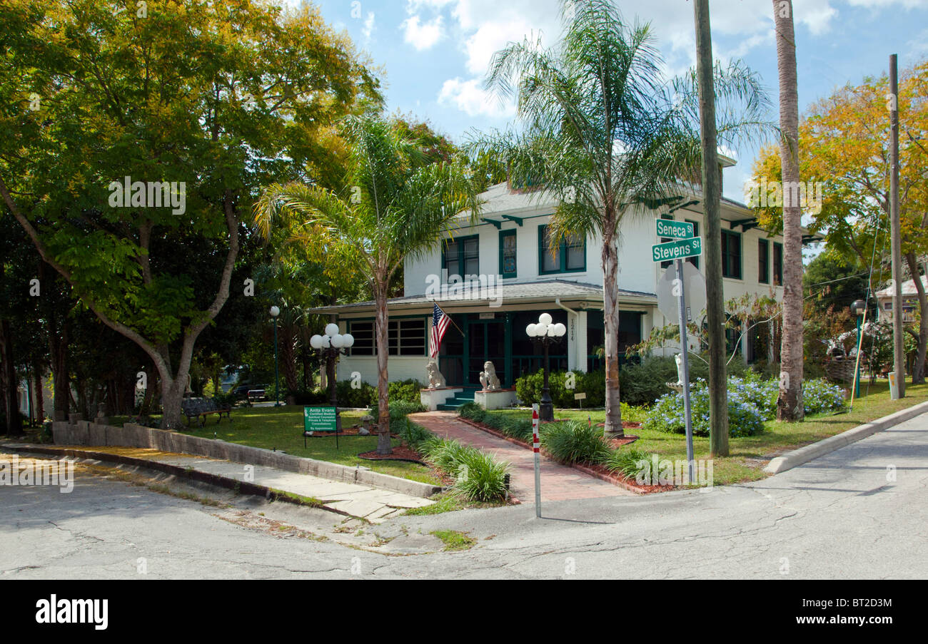 Anita Evans Certified Medium home at Cassadaga Spiritualist Camp in