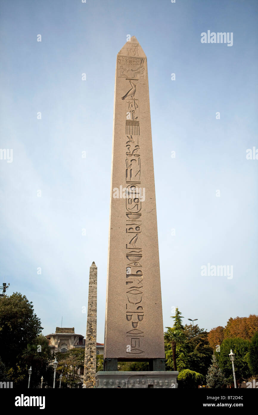 Dikilitas, The Obelisk of Theodosius erected 390 AD Istanbul Turkey ...