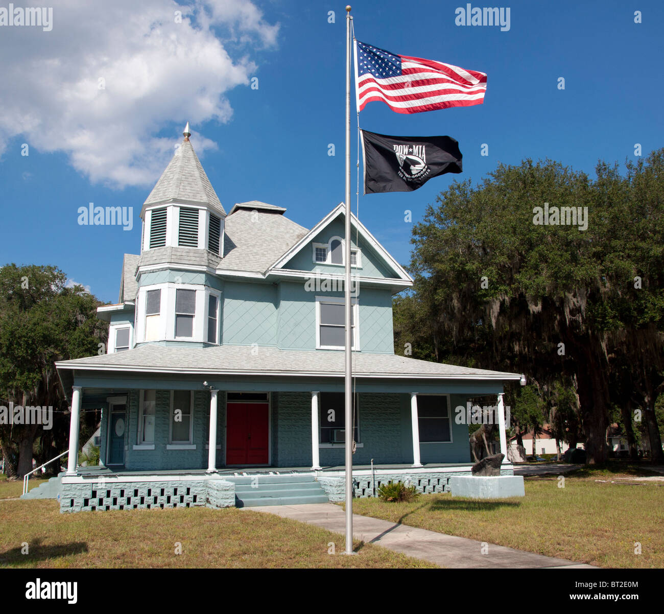 Victorian style Elks Lodge in Sanford, Florida Stock Photo