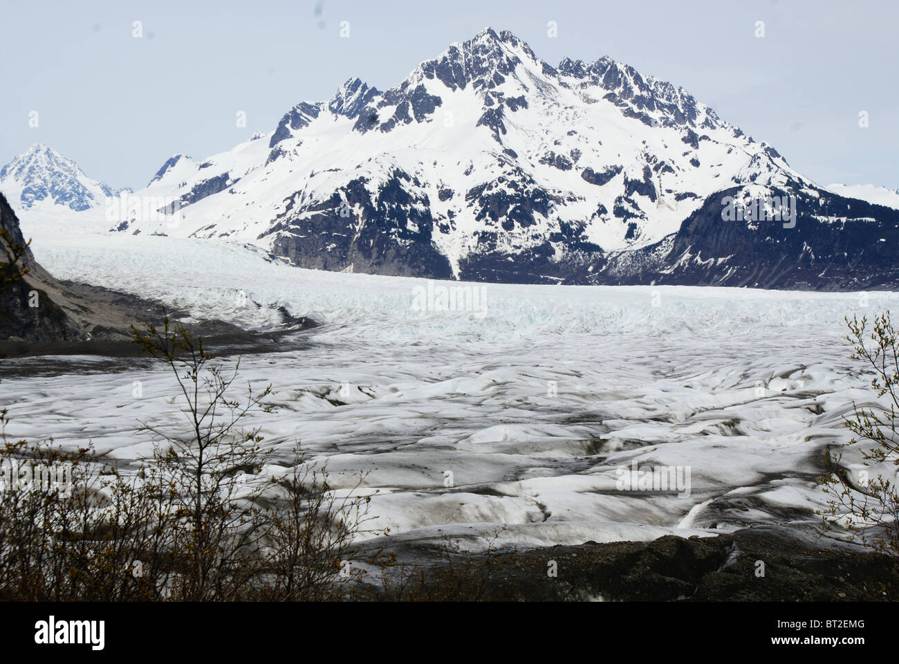 sheraton glacier Alaska Stock Photo