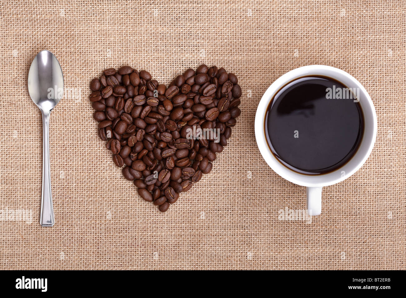 I love coffee Stock Photo