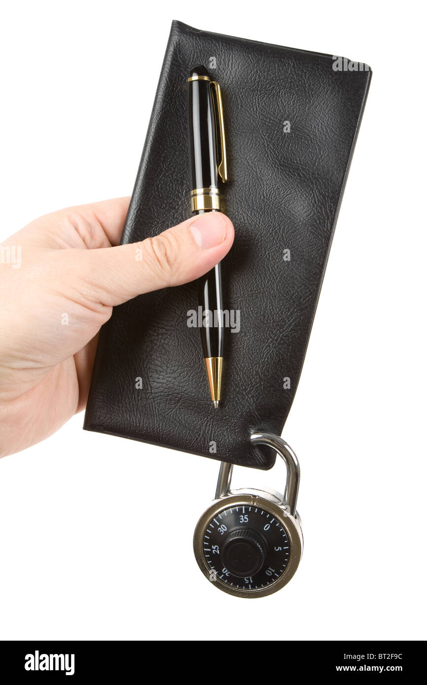 Safe lock and hand hi-res stock photography and images - Alamy