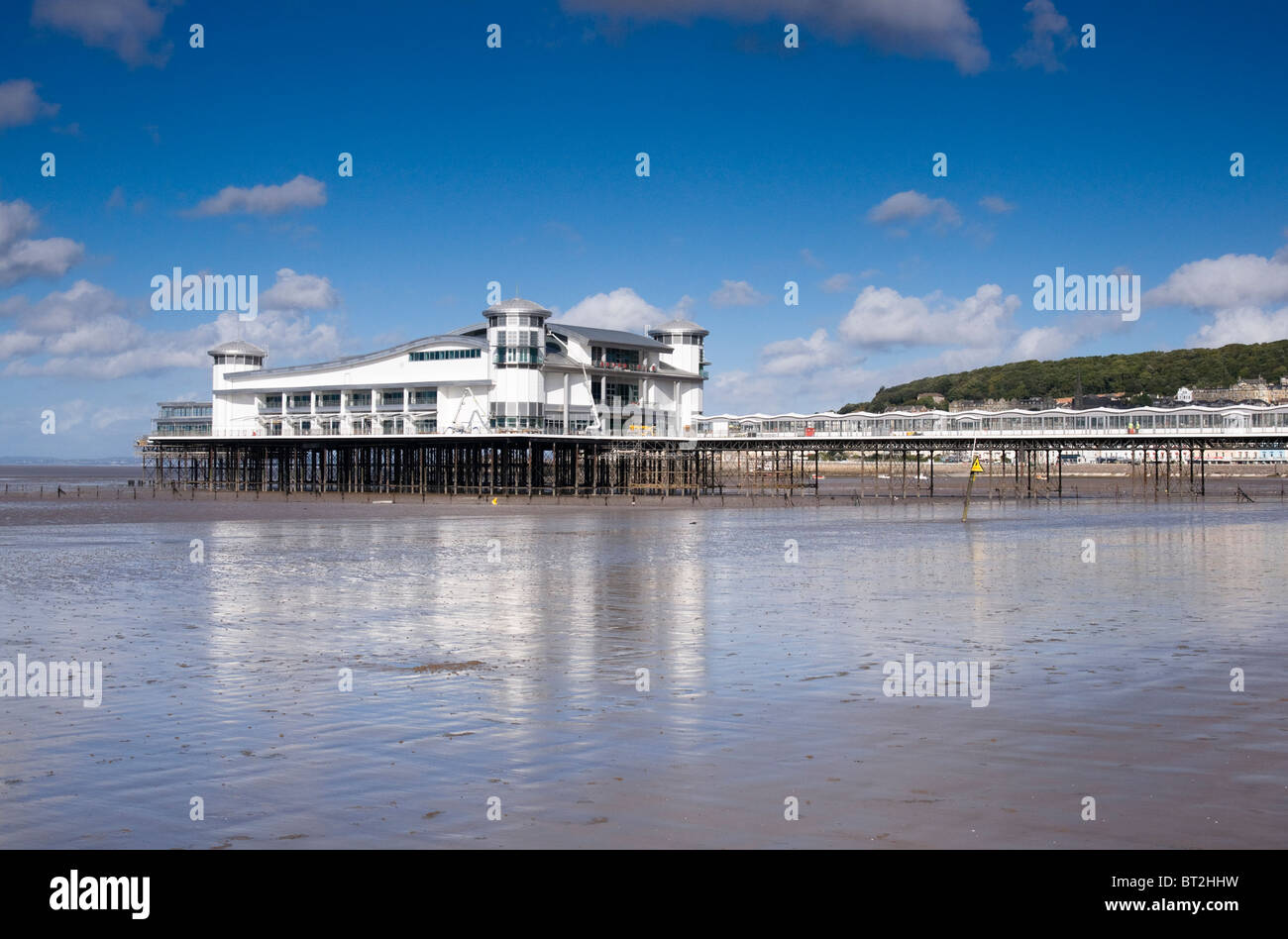 The new Grand Pier Pavilion Weston super Mare Stock Photo Alamy