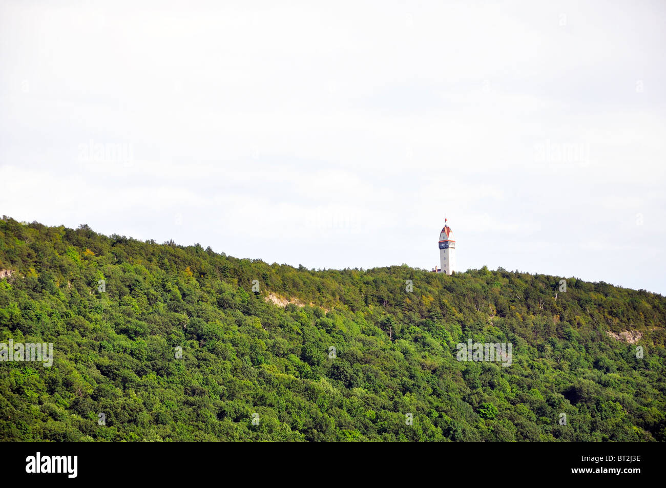 Heublein Tower, Talcott Mountain State Park, Avon, Connecticut, USA Stock Photo