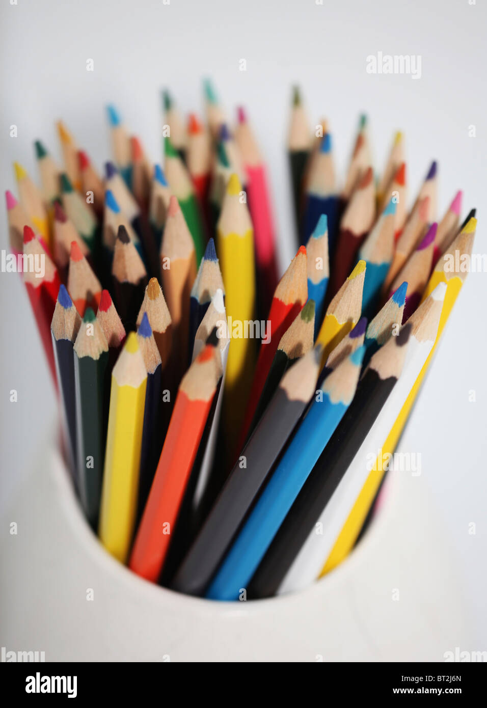 colourpencils Stock Photo