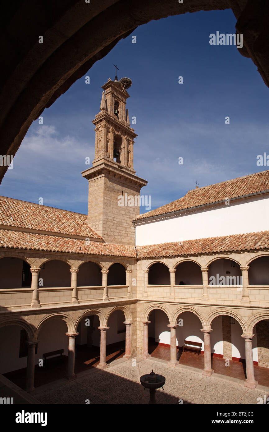 Biblioteca Monasterio San Zoilo Antequera Málaga Andalucía España Library Monastery San Zoilo Antequera Malaga Andalusia spain Stock Photo