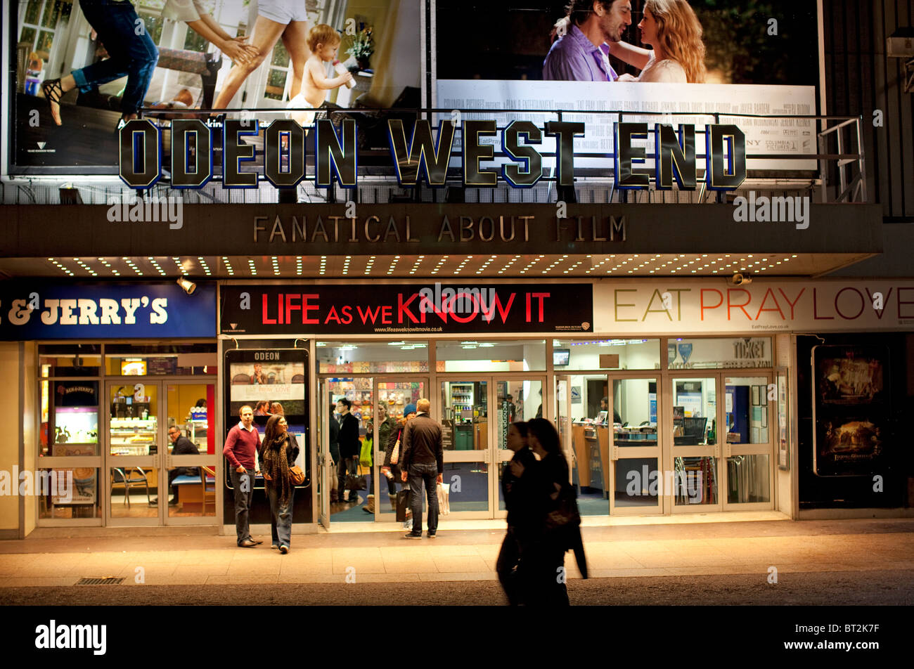 Odeon West End cinema, Leicester Square, London Stock Photo
