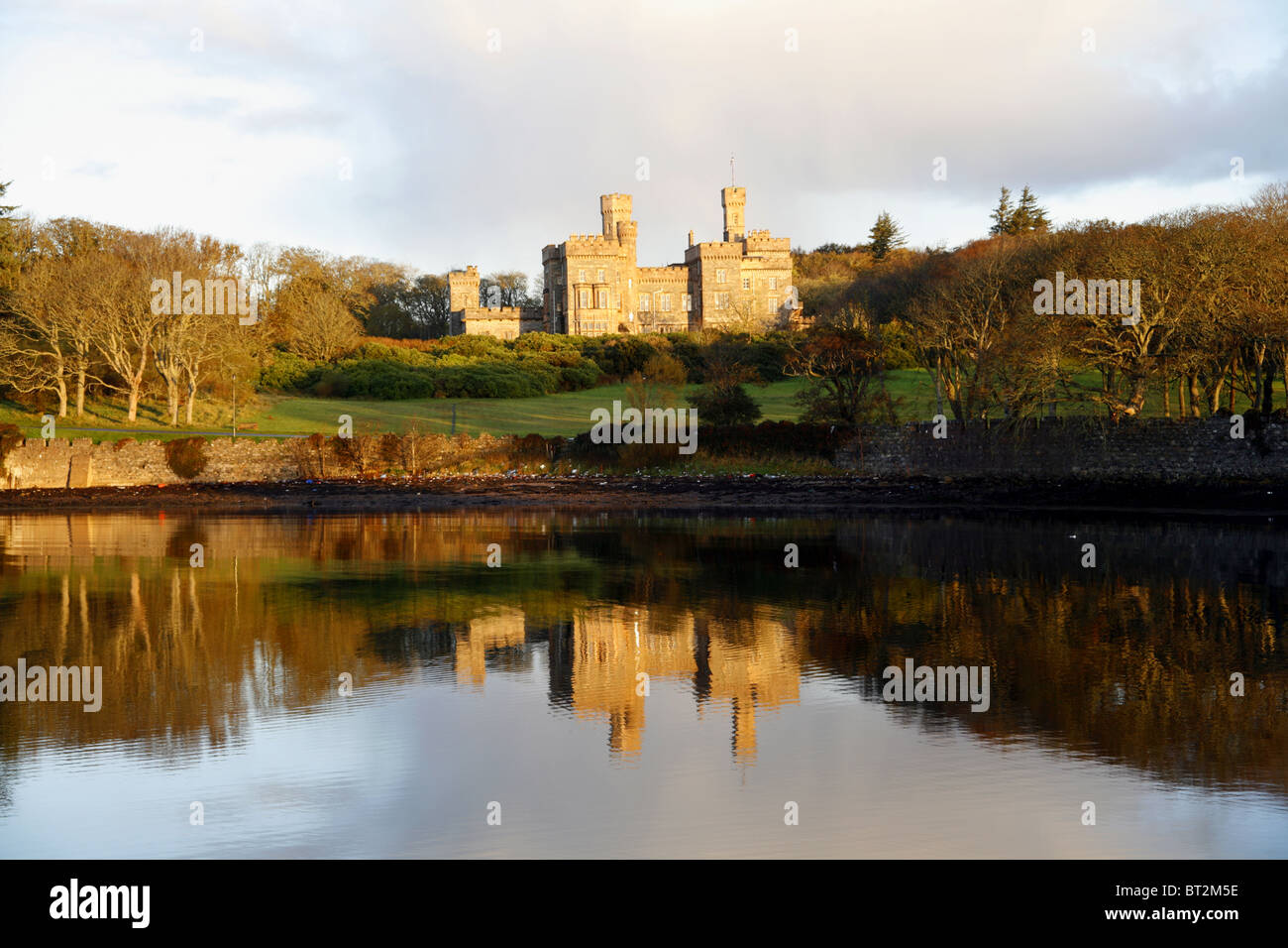 Lews Castle, Stornoway, Isle of Lewis, Hebrides Scotland Stock Photo