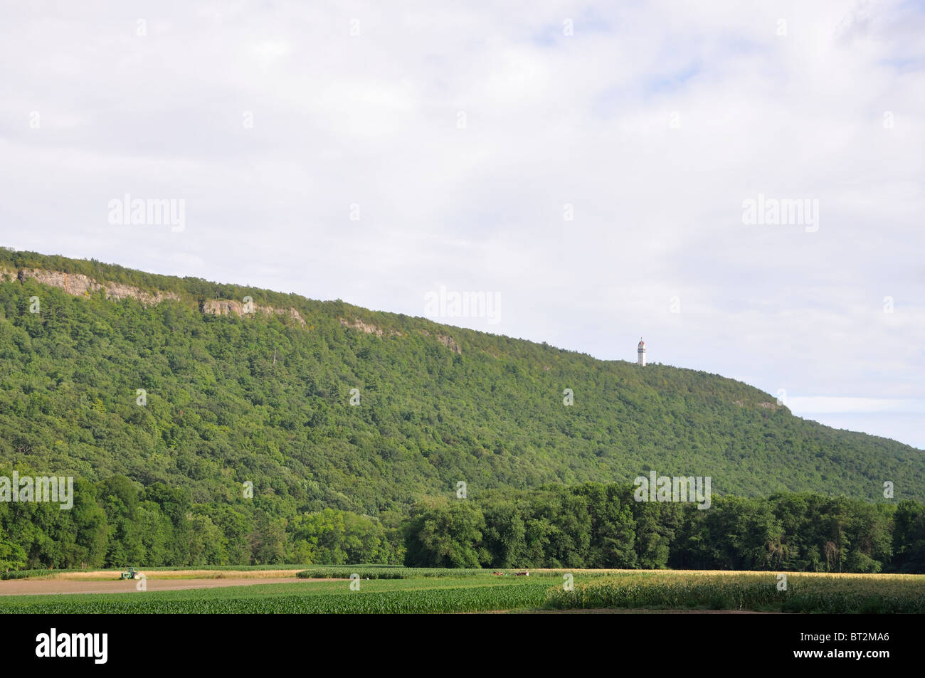 Heublein Tower, Talcott Mountain State Park, Avon, Connecticut, USA Stock Photo