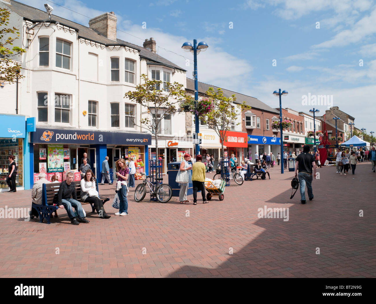 Virtual shops in Redcar Cleveland Stock Photo Alamy