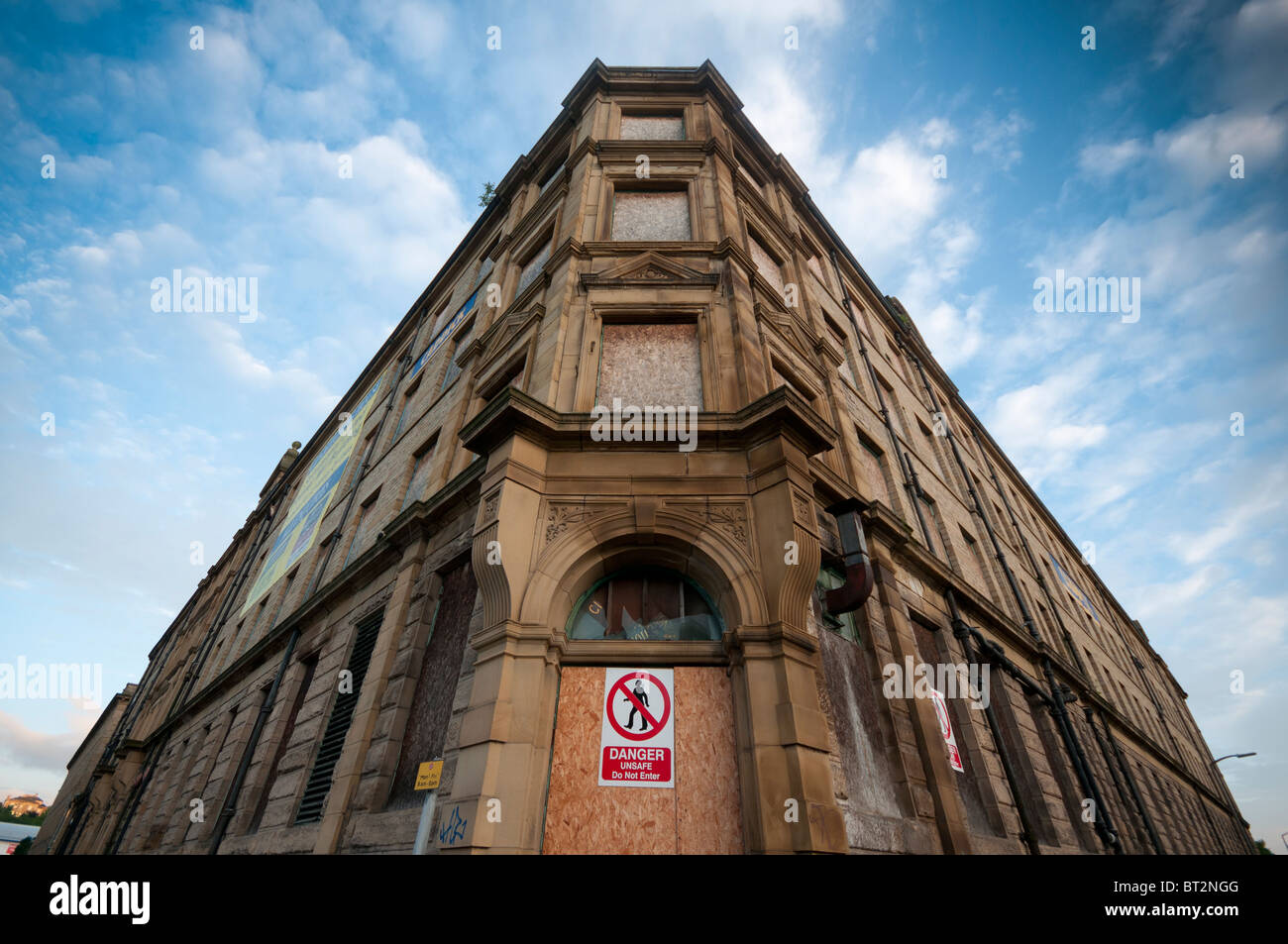 The Conditioning House, a disused mill buildings Cape Street Bradford