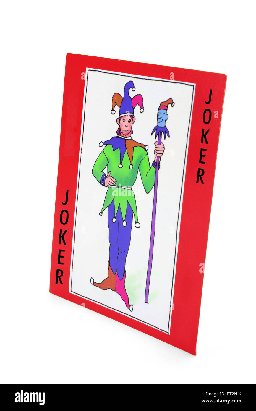 Joker Card Stock Photo
