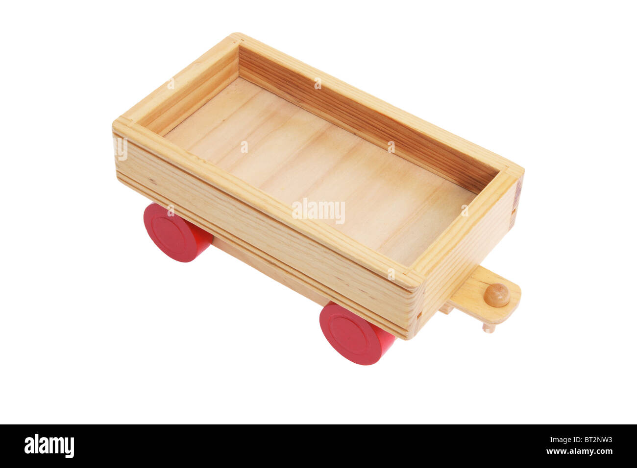 Wooden Toy Cart Stock Photo Alamy