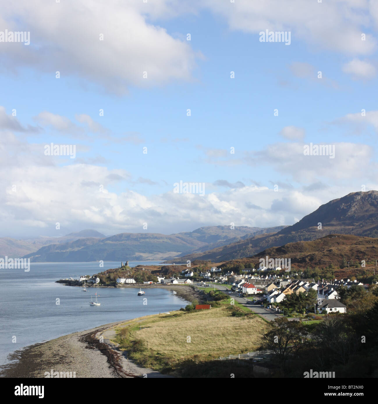 village of Kyleakin Isle of Skye Scotland October 2010 Stock Photo - Alamy