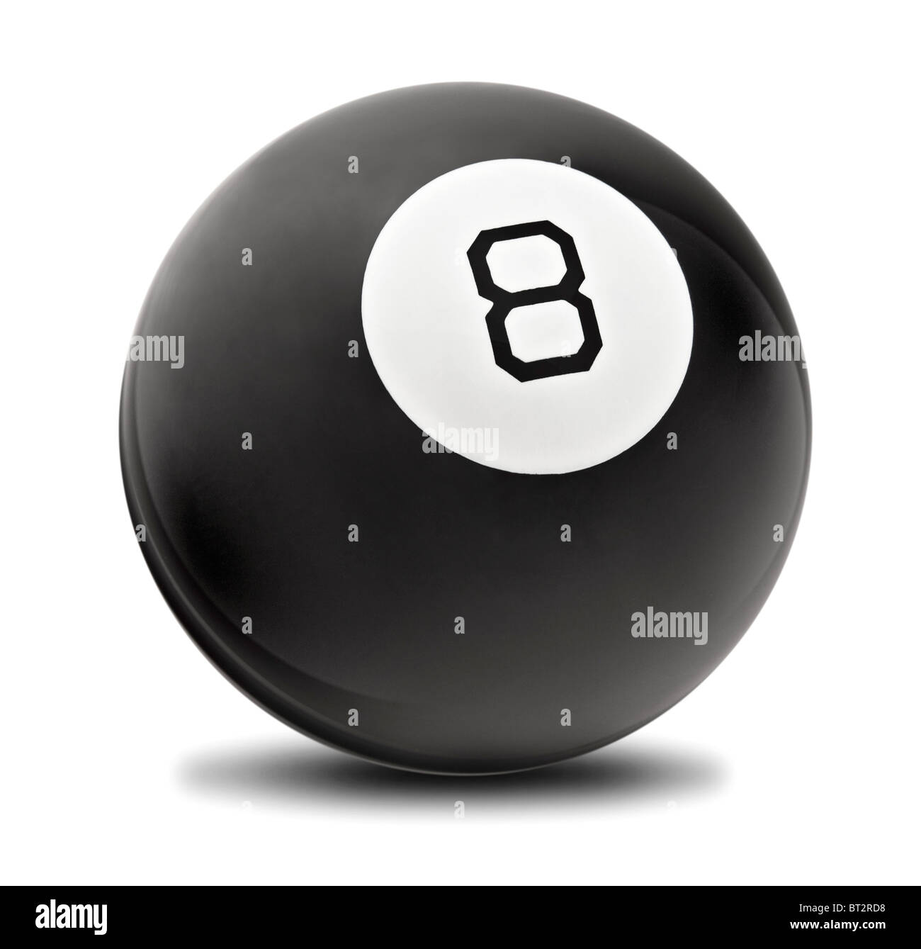 Set Of Four Magic 8 Balls With Negative Predictions Isolated On White  Background Stock Photo - Download Image Now - iStock