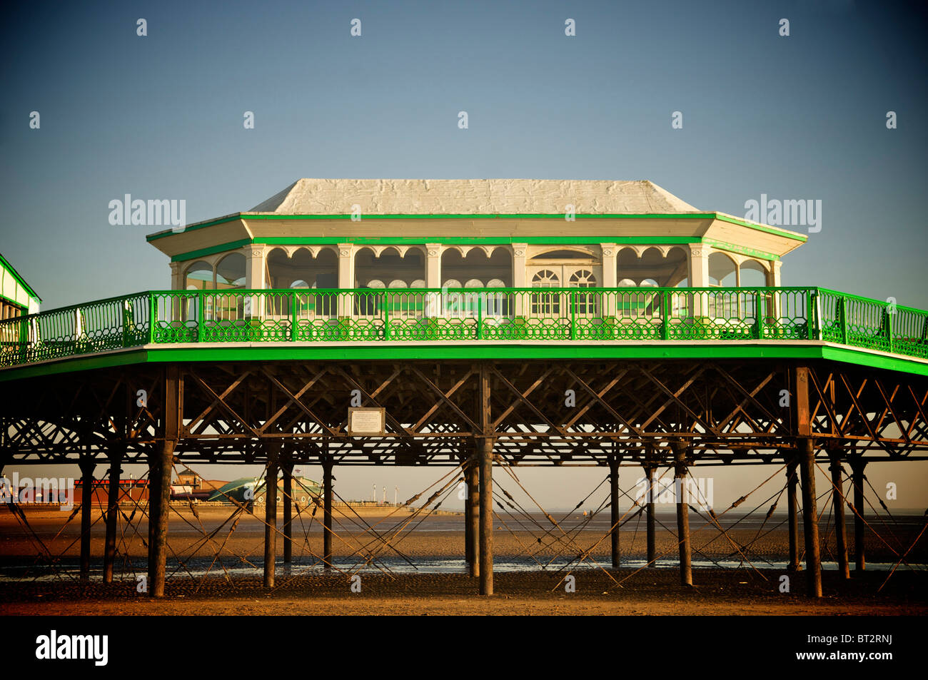 Lytham St Annes pier Stock Photo Alamy