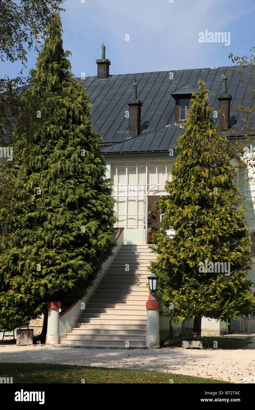 Montenegro, Cetinje, King Nikola Palace Museum, Stock Photo