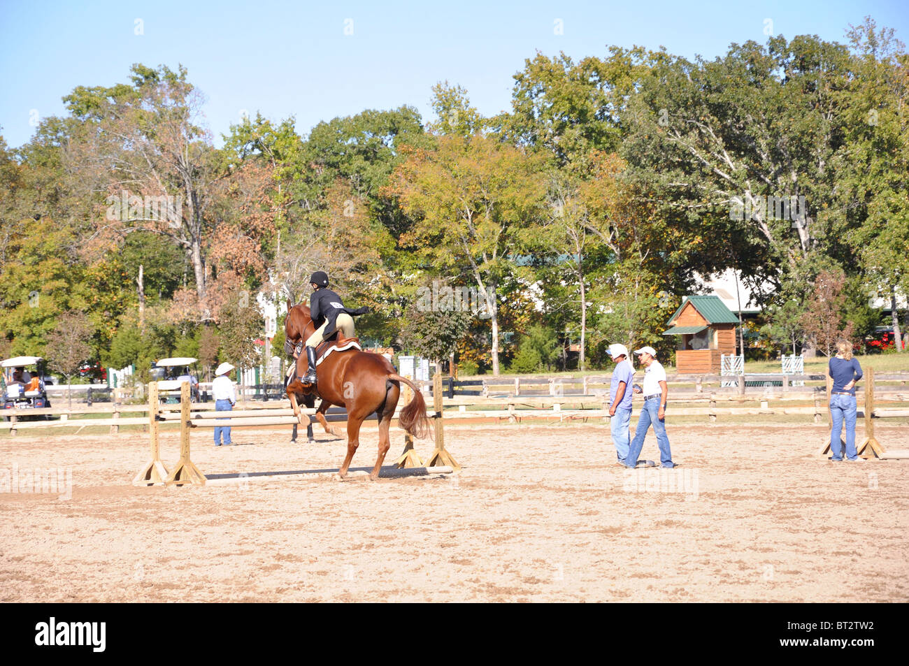 Equestrian competitions Stock Photo