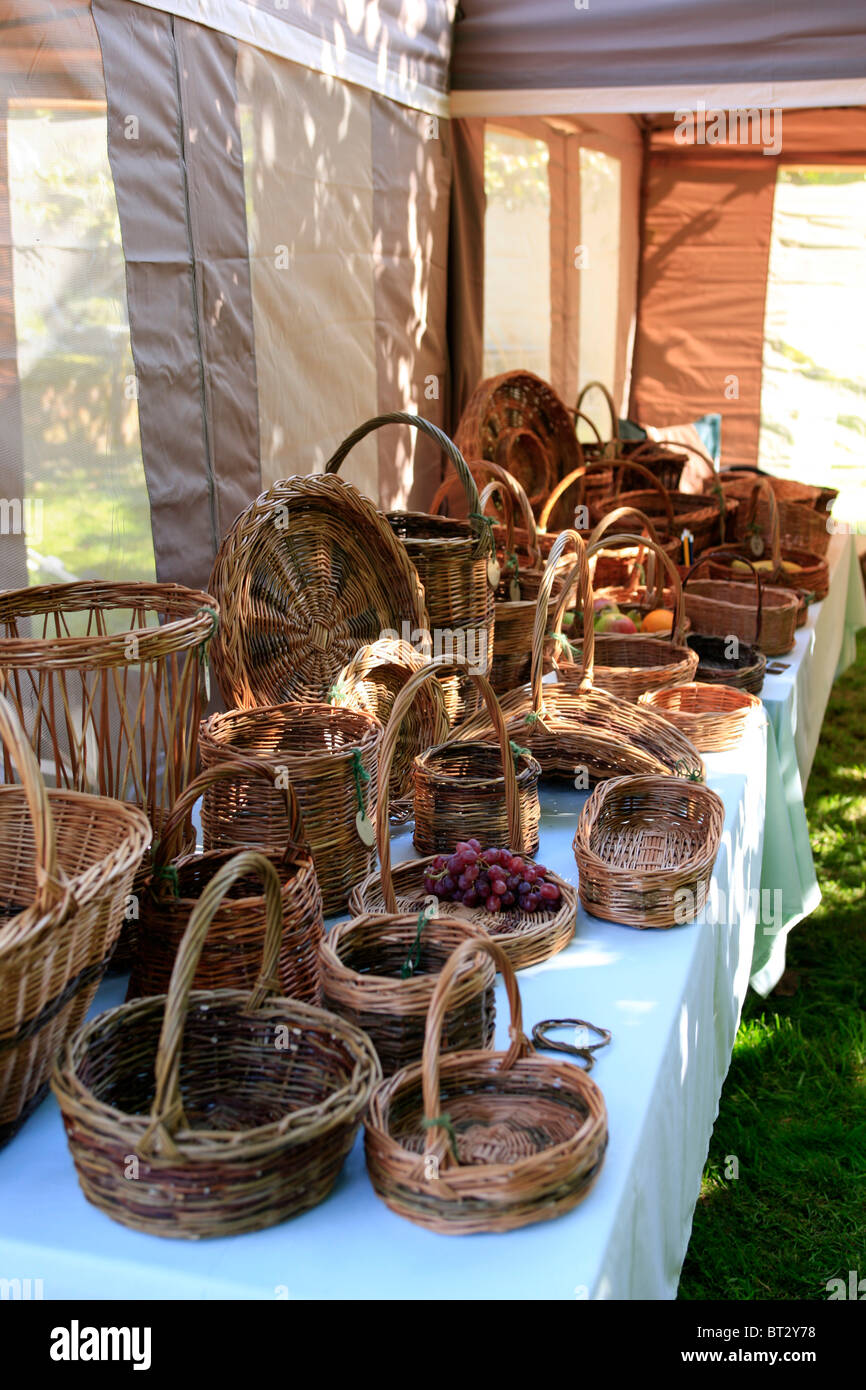 Reed wicker products hires stock photography and images Alamy