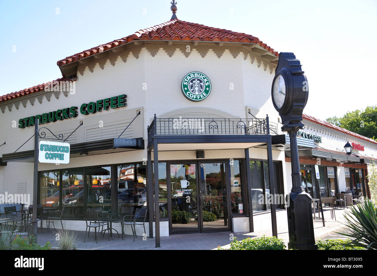 Starbucks cafe, Plano, Texas, USA Stock Photo Alamy