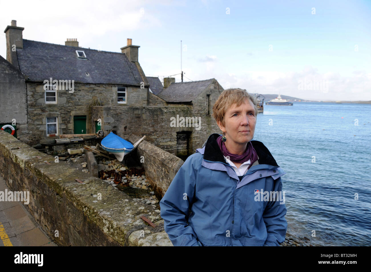 Ann Cleeves crime murder thriller and detective writer author Stock Photo