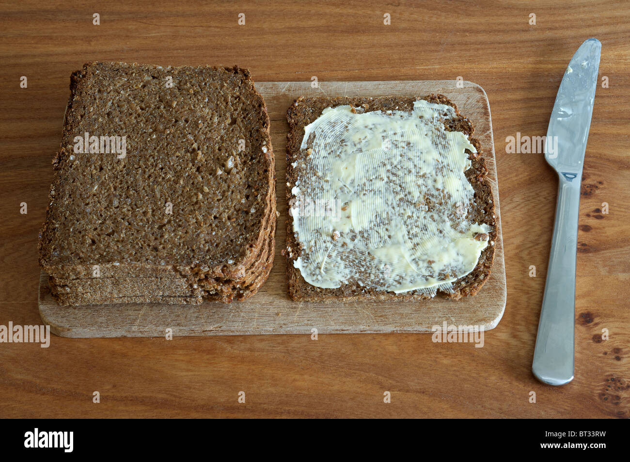 German black bread Stock Photo Alamy