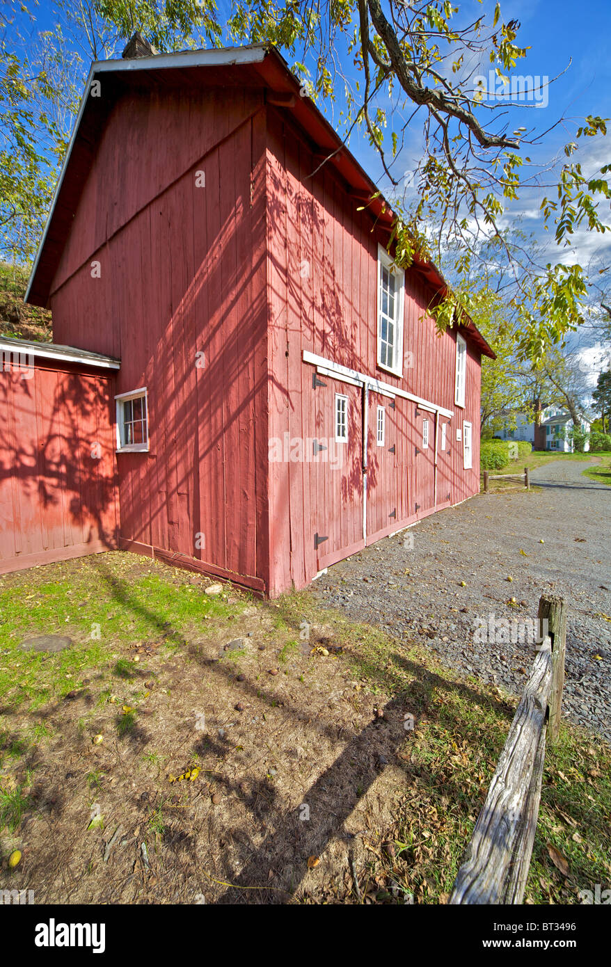 Red Barn Of New Jersey Stock Photo 32031362 Alamy