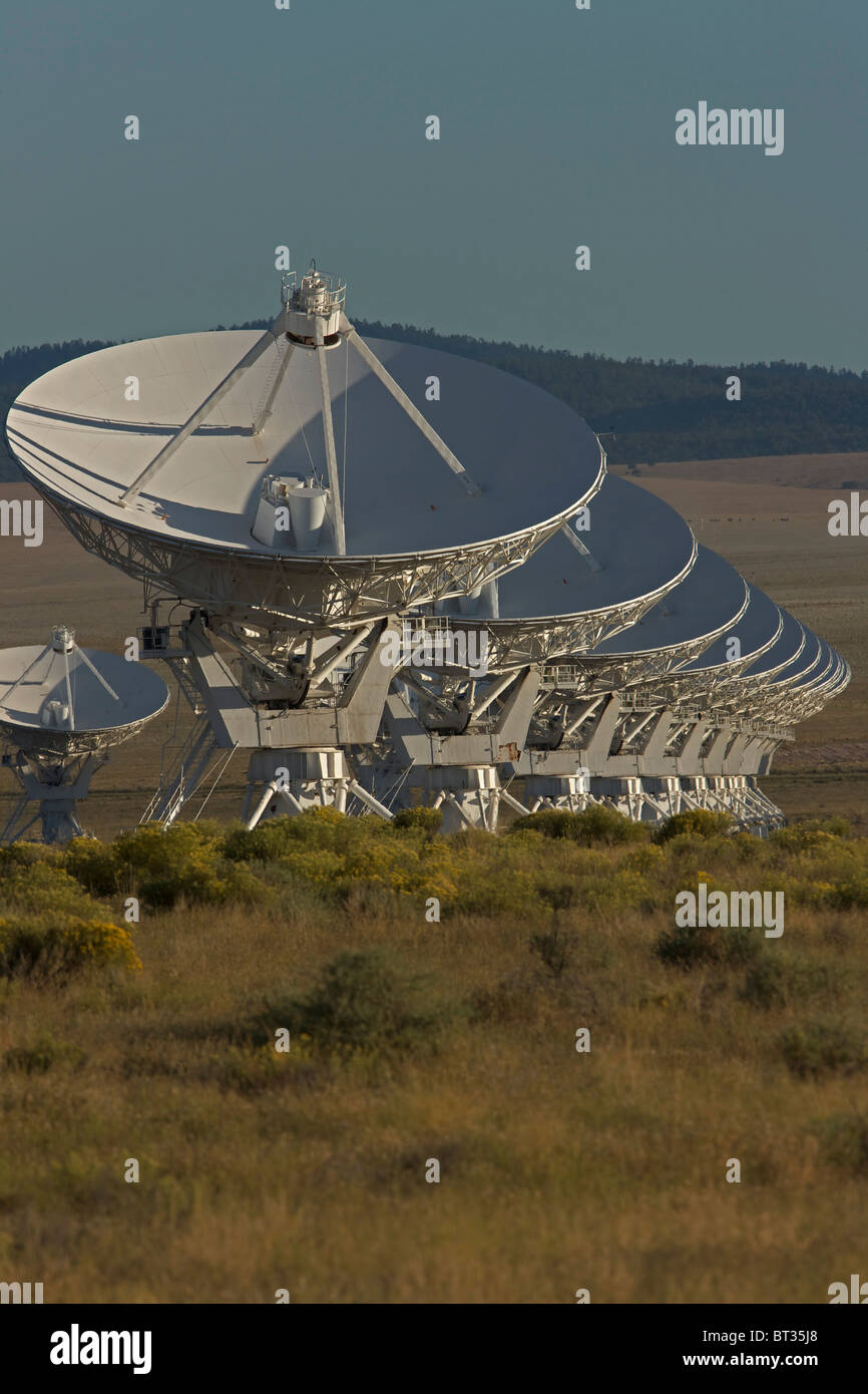 Very large array radio telescopes new mexico hi res stock photography