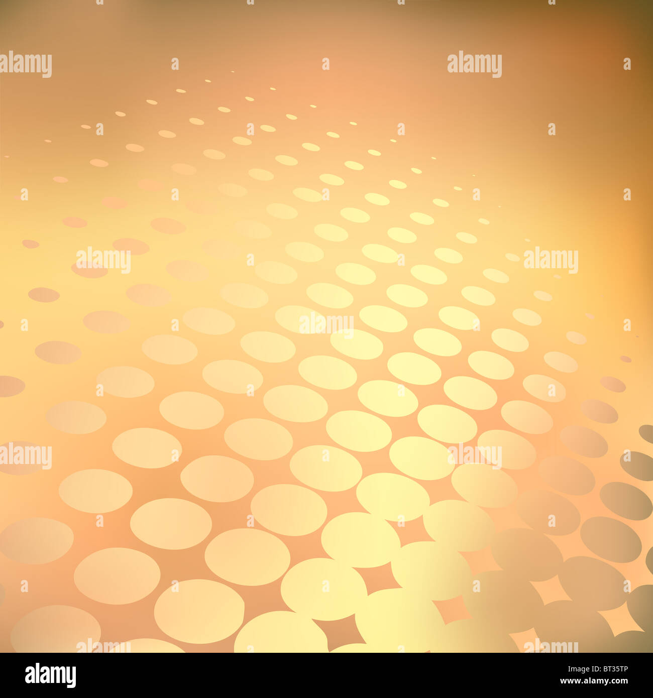 Abstract illustrated background of light dots Stock Photo