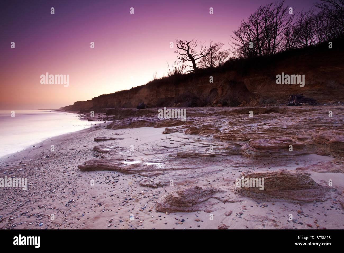 Benacre on the Suffolk Coast Stock Photo Alamy