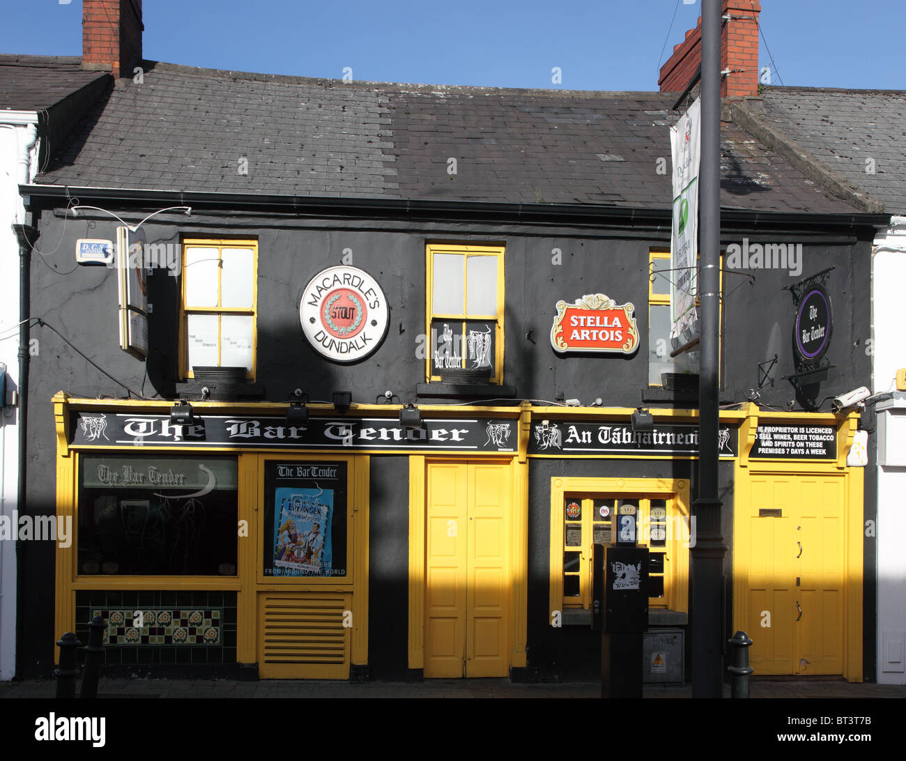 The Bar Tender, public house, Dundalk, Co. Louth, Ireland Stock Photo
