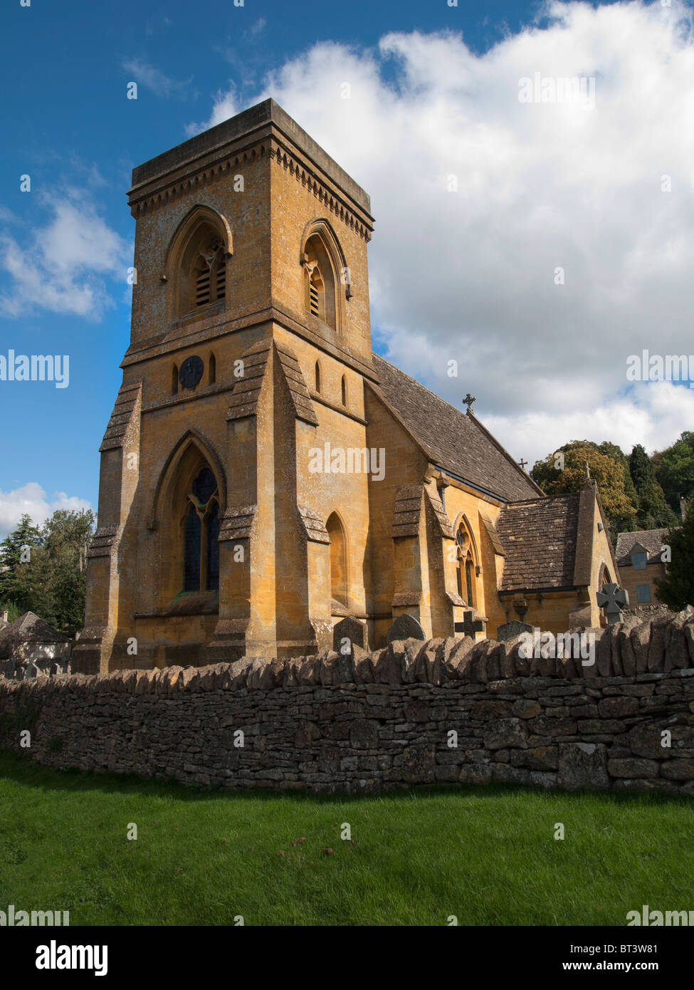 A parish church - church of england Stock Photo