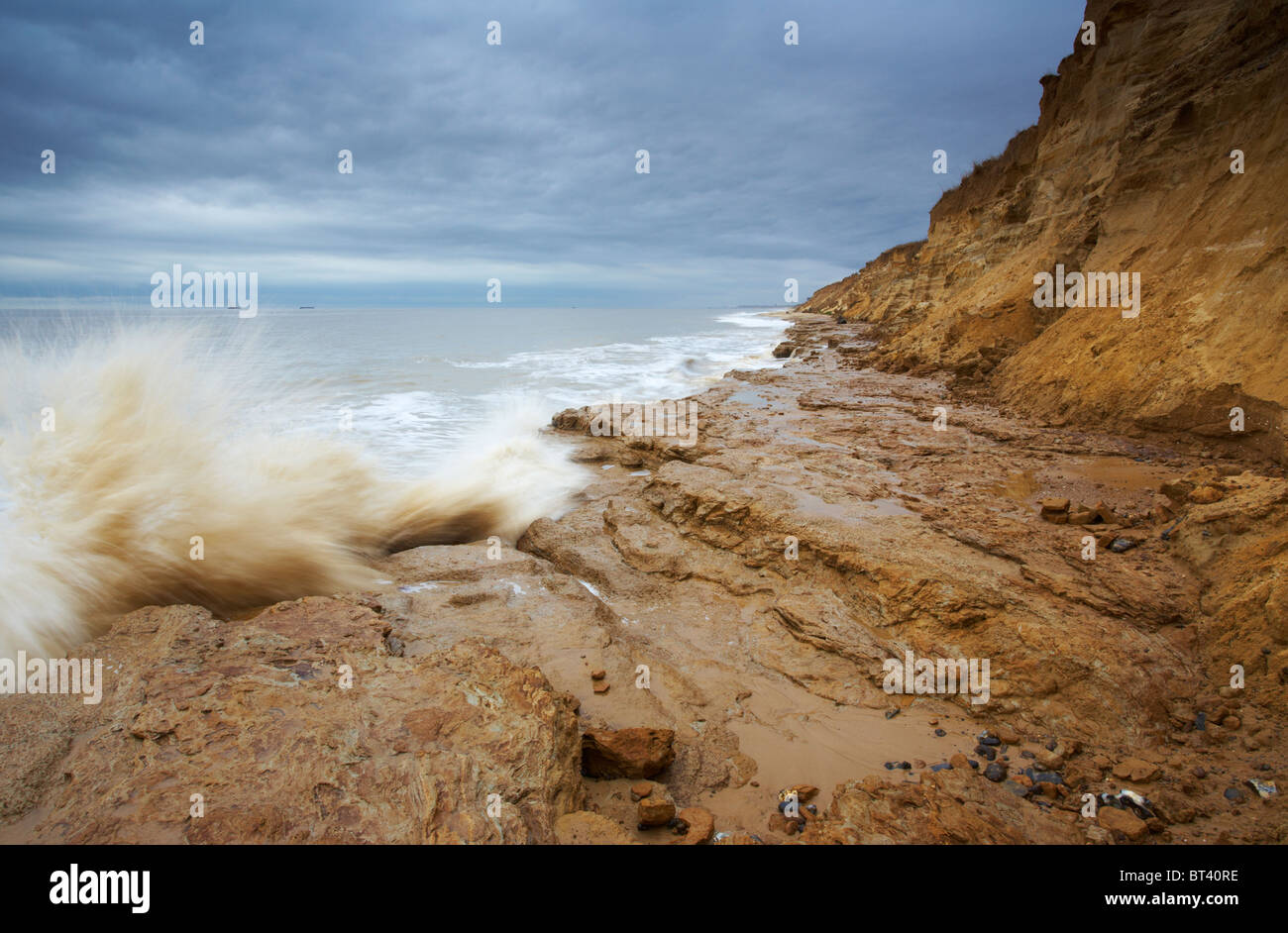 Benacre on the Suffolk Coast Stock Photo - Alamy
