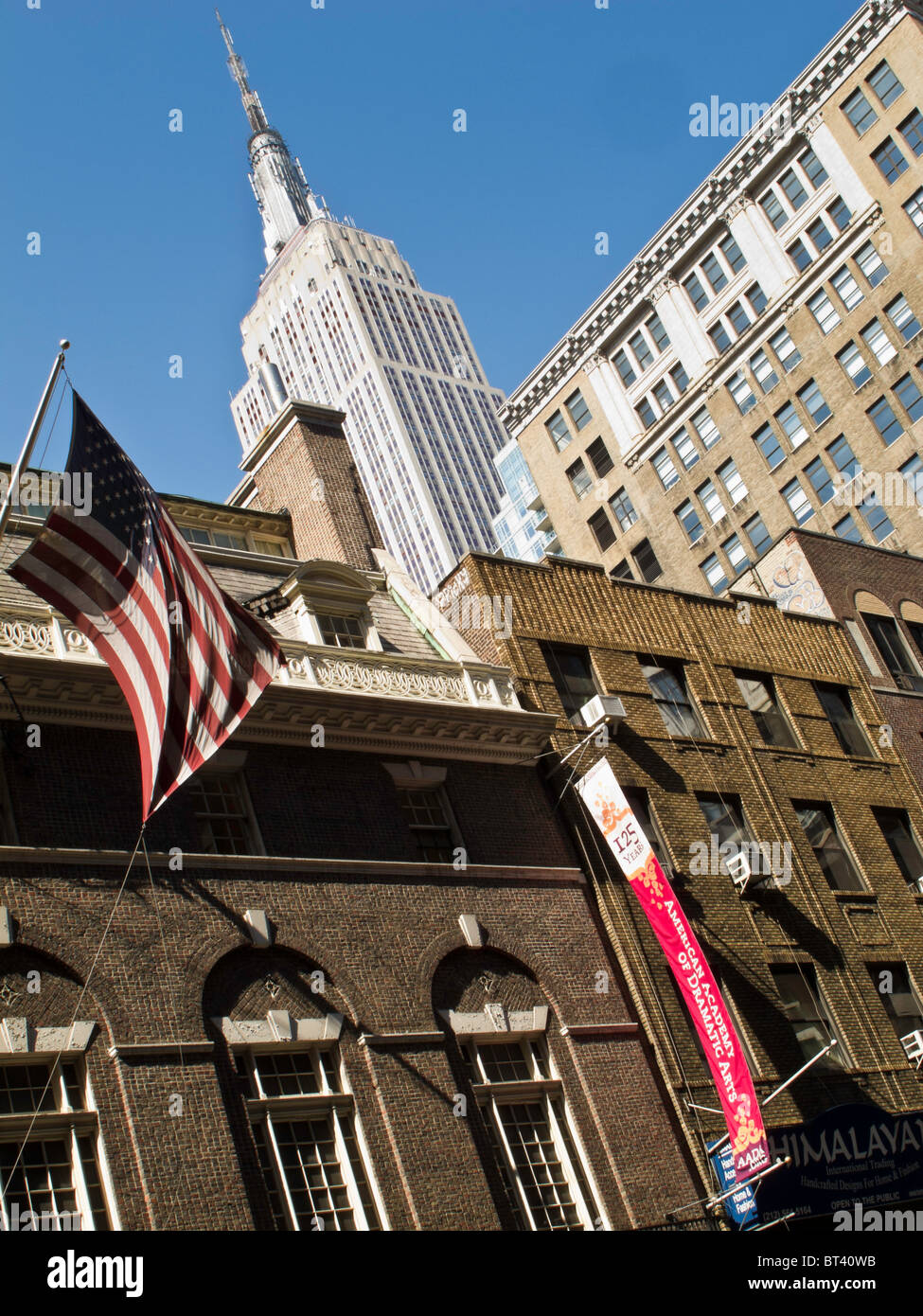 The American Academy of Dramatic Arts (AADA), 120 Madison Avenue, NYC Stock Photo