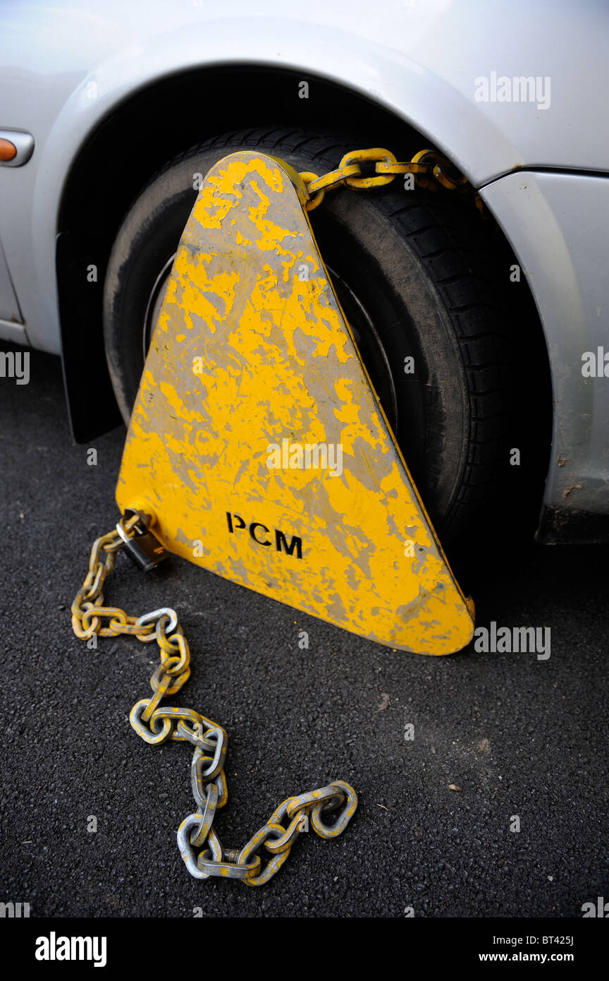 Clamped car private hires stock photography and images Alamy
