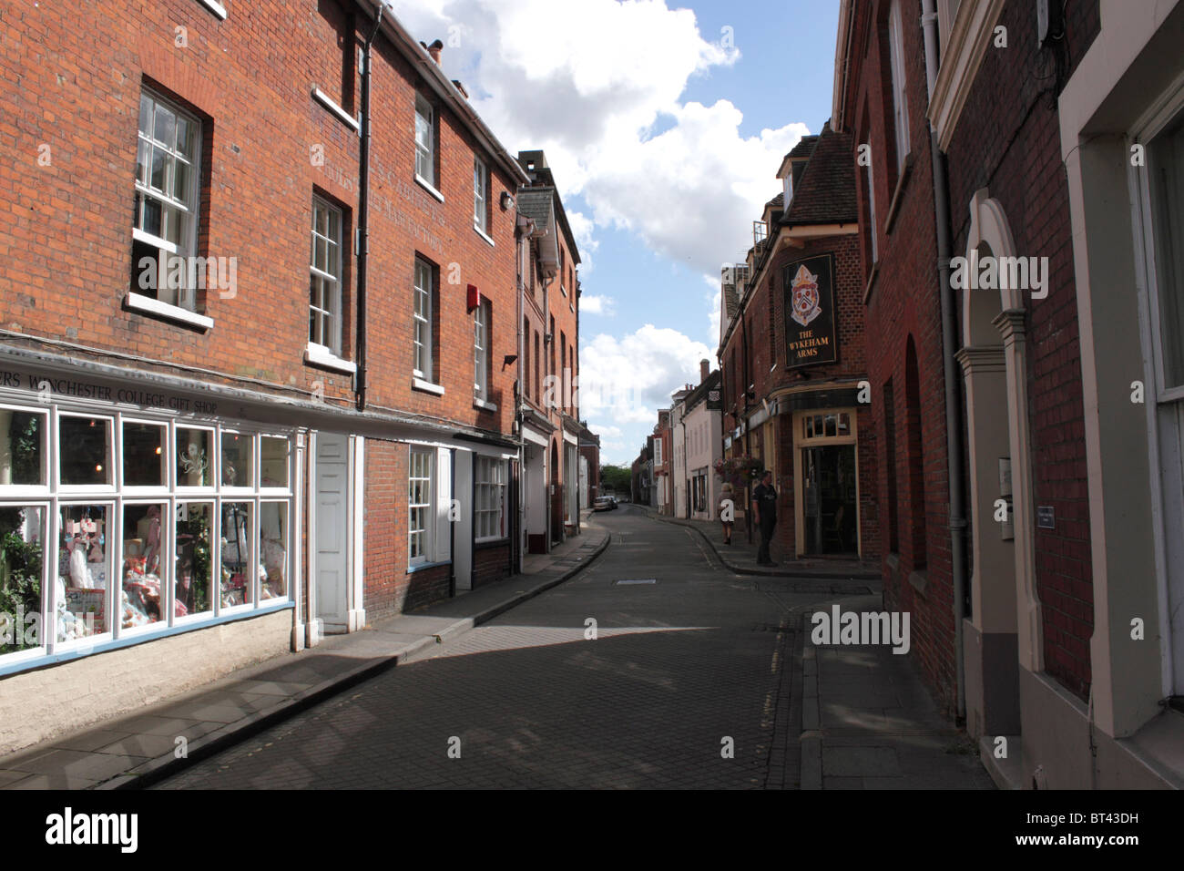 Kingsgate Street Winchester Stock Photo Alamy
