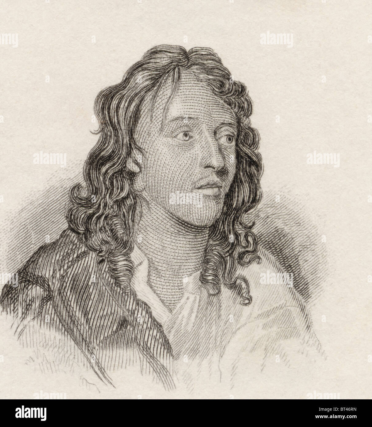 Nathaniel Lee, c. 1653 to 1692. English dramatist Stock Photo - Alamy