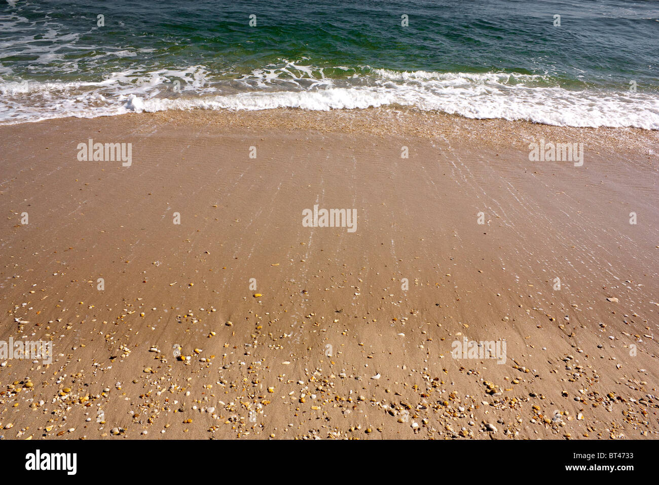 Low Tides on Atlantic Ocean Stock Photo Alamy