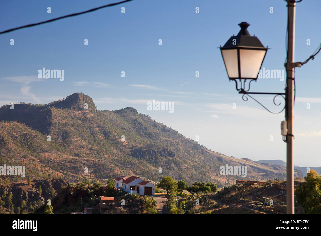 Canary Islands, Gran Canaria, La Plata Village Stock Photo