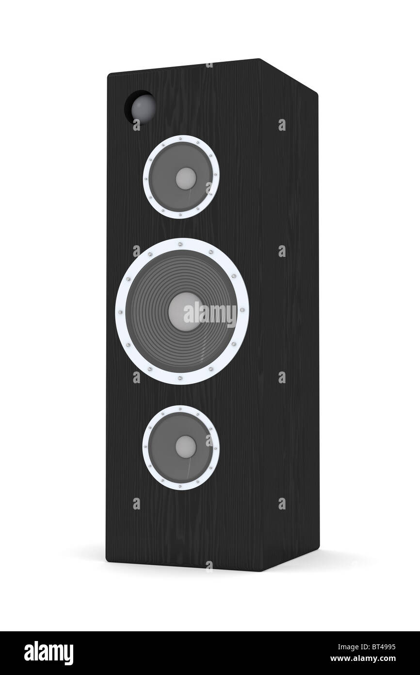 Some huge Hifi Speakers Stock Photo Alamy