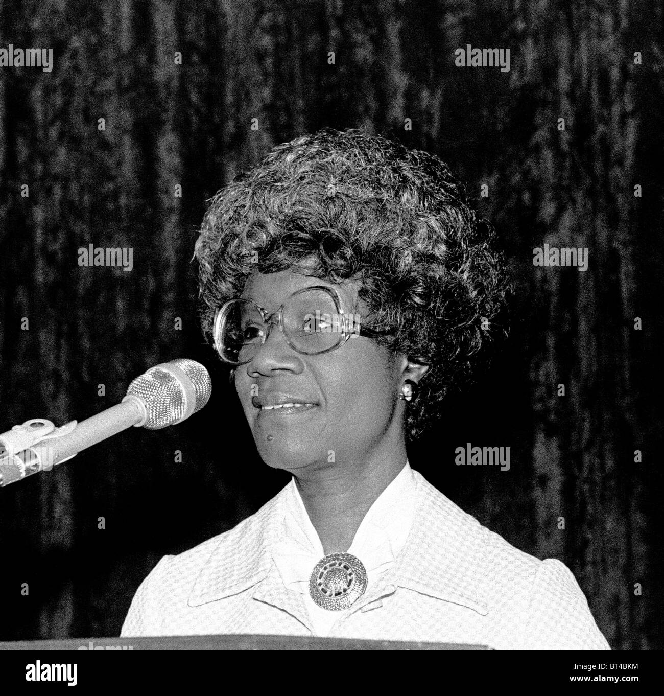 New York, Congresswoman, Shirley Chisholm Stock Photo