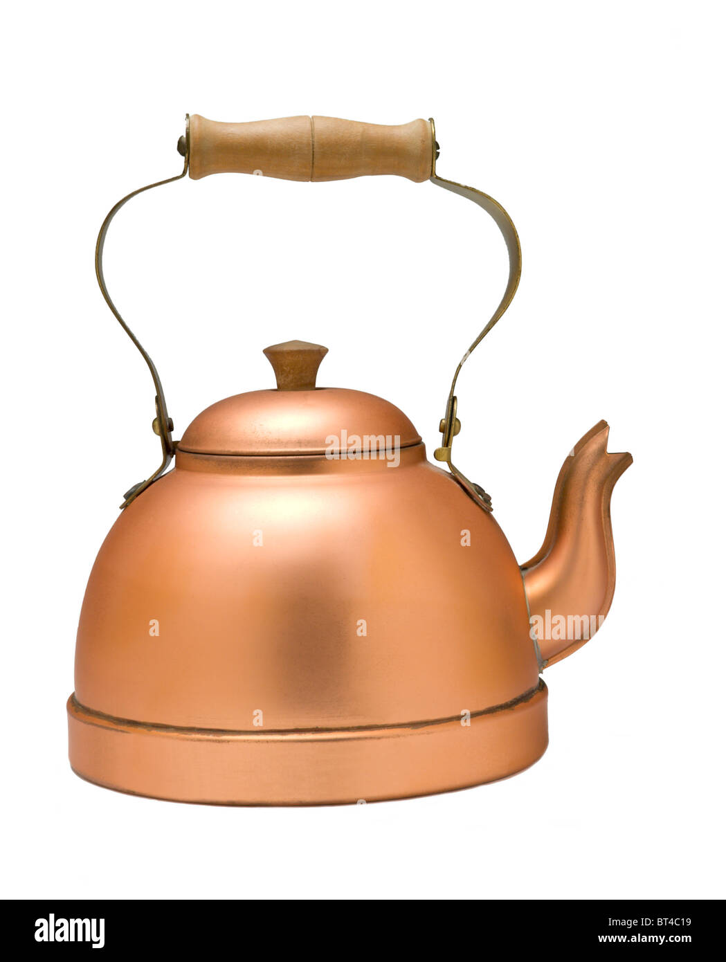 Copper tea kettle Stock Photo Alamy