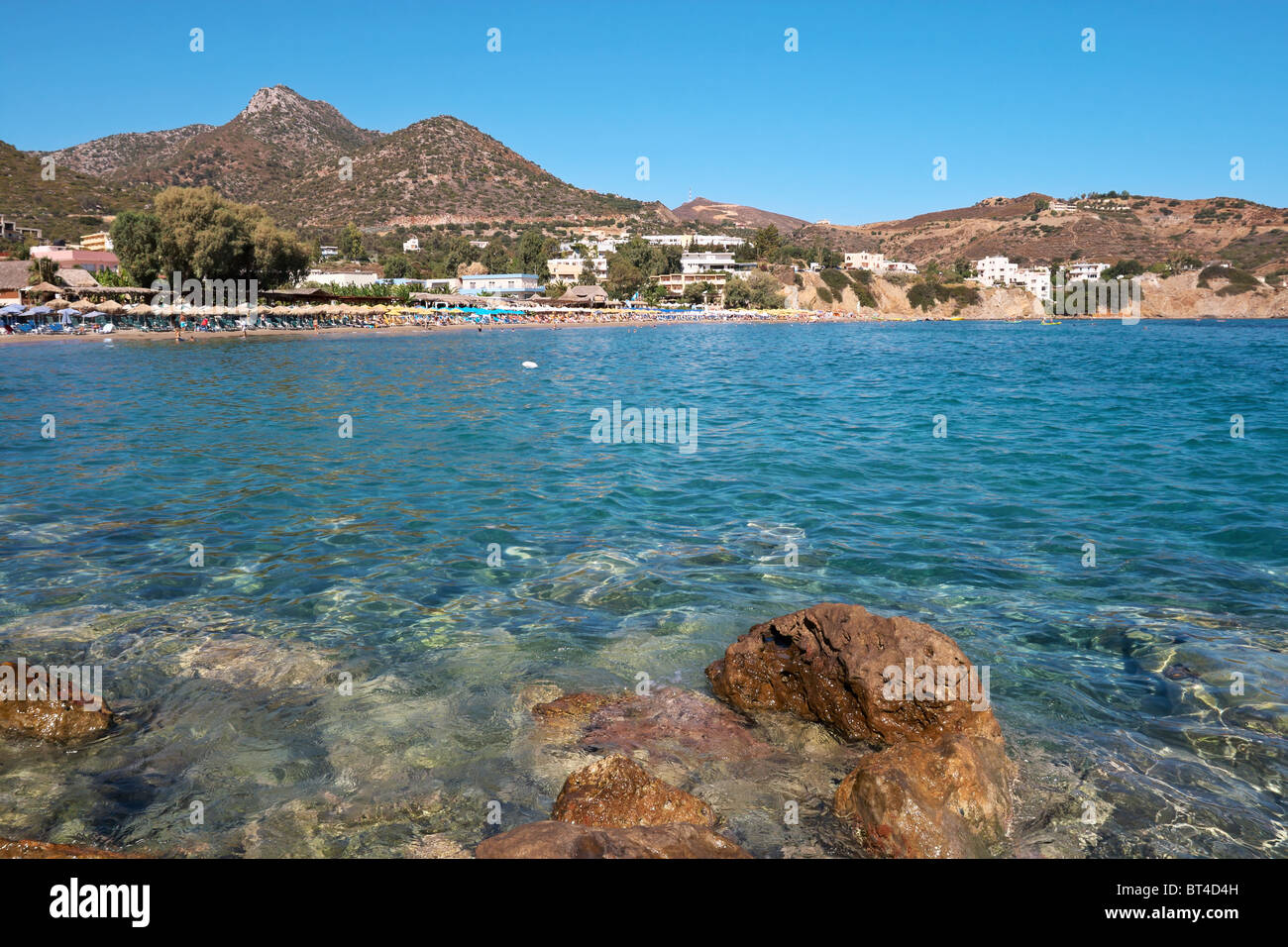 Seascape. Crete Stock Photo